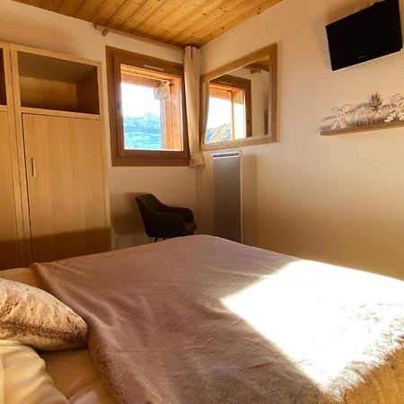 Vue Panoramique Sur Les Montagnes Plein Sud - T2 Skis Aux Pieds, Piscine & Spa Flaine Rom bilde