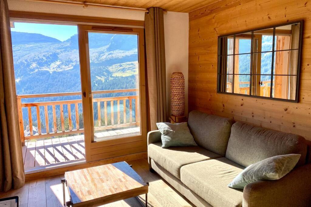 Vue Panoramique Sur Les Montagnes Plein Sud - T2 Skis Aux Pieds, Piscine & Spa Flaine Eksteriør bilde
