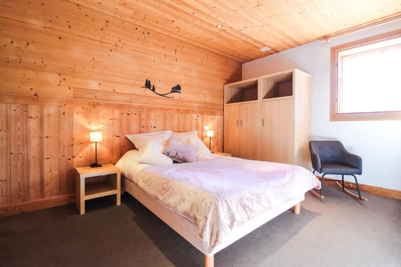 Vue Panoramique Sur Les Montagnes Plein Sud - T2 Skis Aux Pieds, Piscine & Spa Flaine Eksteriør bilde