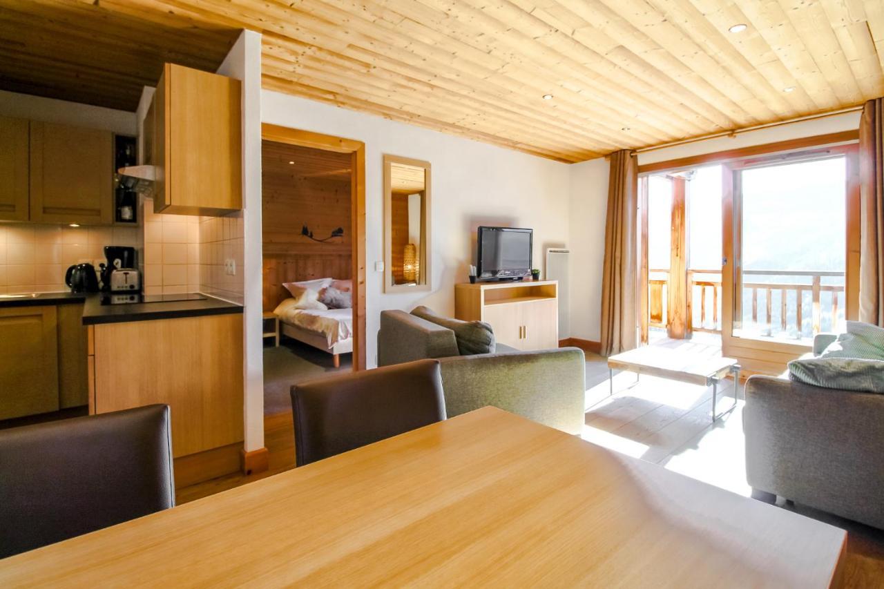 Vue Panoramique Sur Les Montagnes Plein Sud - T2 Skis Aux Pieds, Piscine & Spa Flaine Eksteriør bilde