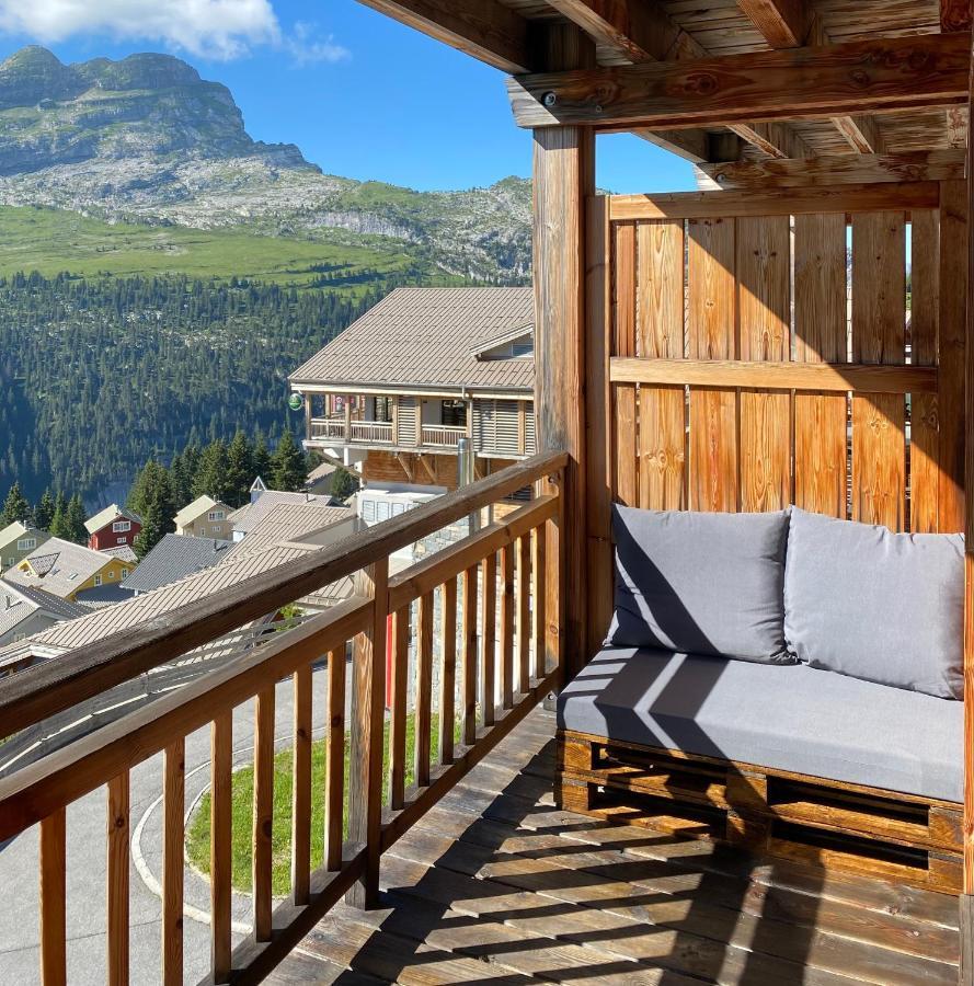 Vue Panoramique Sur Les Montagnes Plein Sud - T2 Skis Aux Pieds, Piscine & Spa Flaine Eksteriør bilde